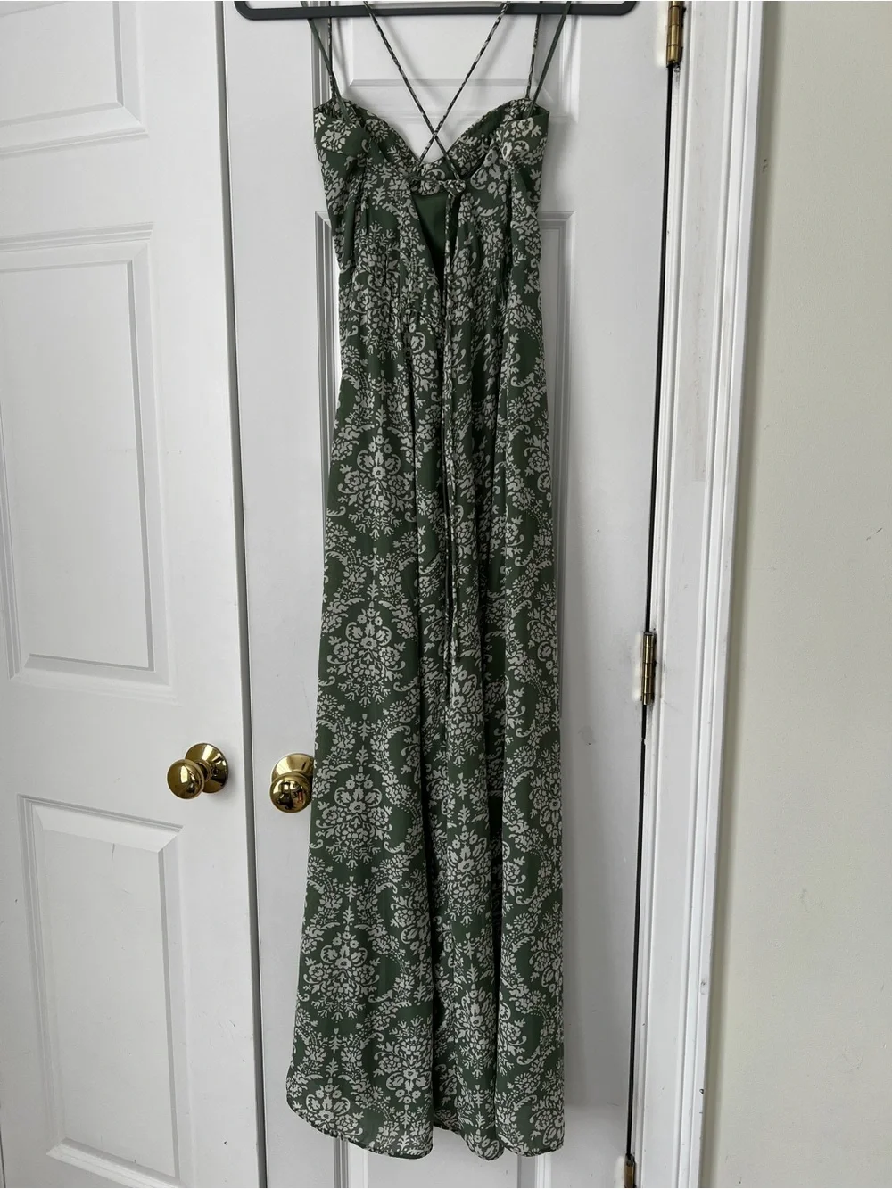 Abercrombie & Fitch Camille tie-back gown